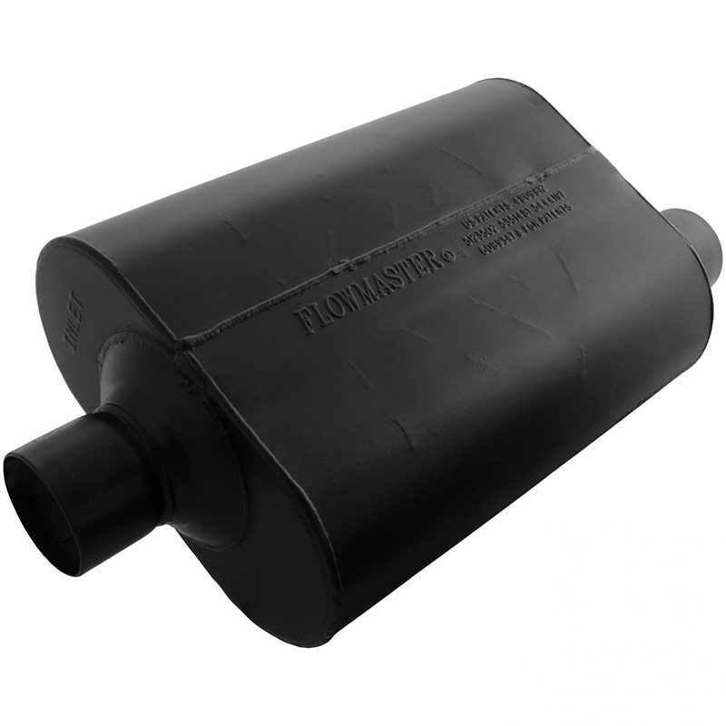 Flowmaster Super 40 Series Delta Flow Muffler, Aluminized Steel, 2.50