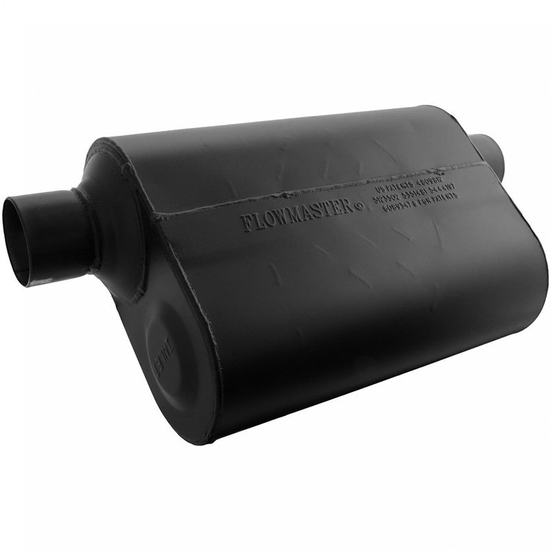 Flowmaster Super 40 Series Delta Flow Muffler, Aluminized Steel, 2.50