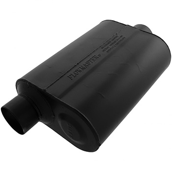 Flowmaster Super 40 Series Delta Flow Muffler, Aluminized Steel, 3.00