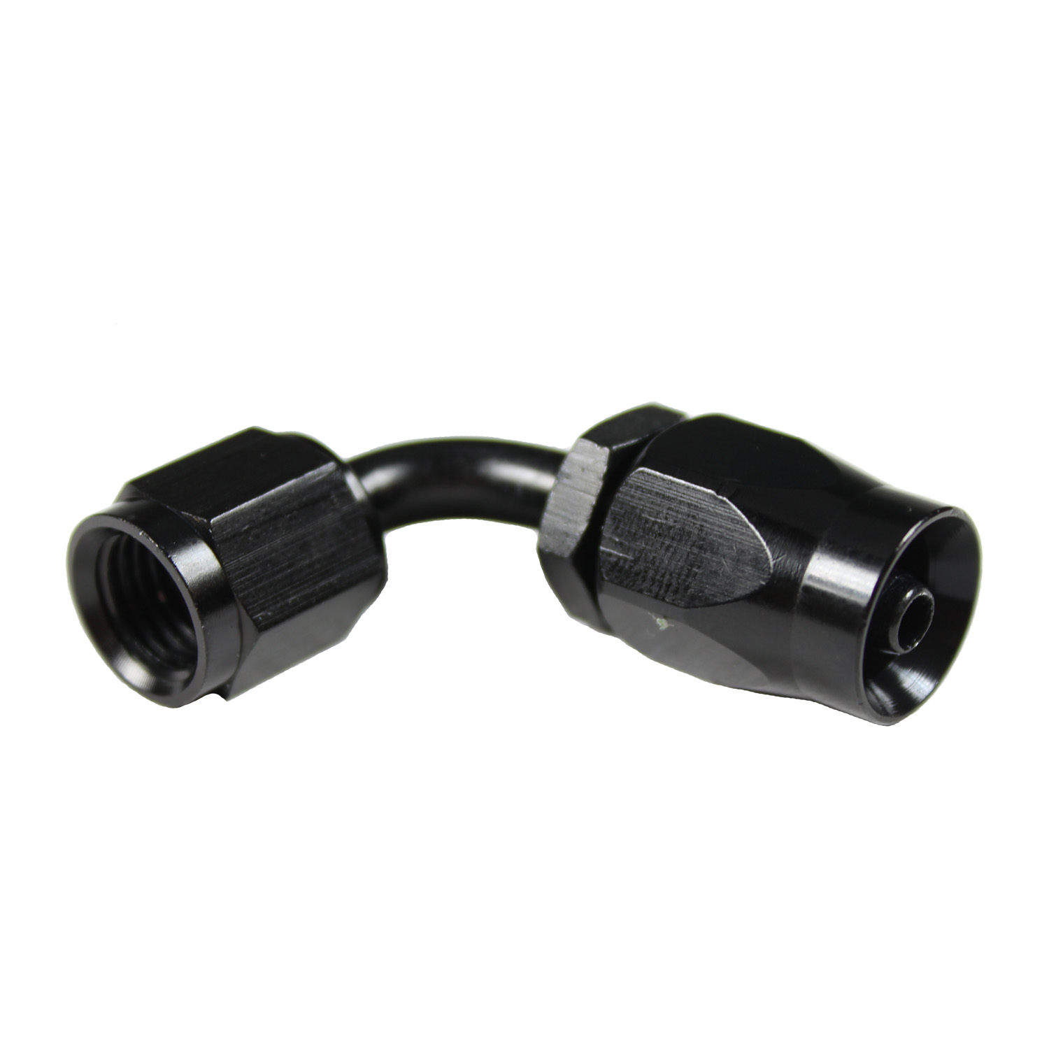 Fragola Pro-Flow 90 Degree Swivel Hose End, -4 AN, Black