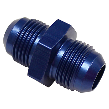 Fragola Coupler Fitting, -10 AN to -10 AN, Blue