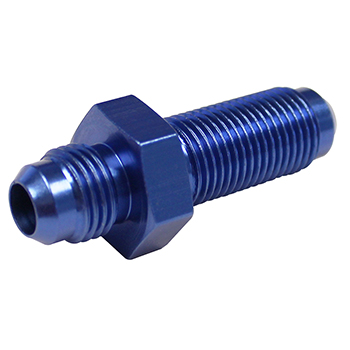 Fragola Bulkhead Union, -6 AN to -6 AN, Blue
