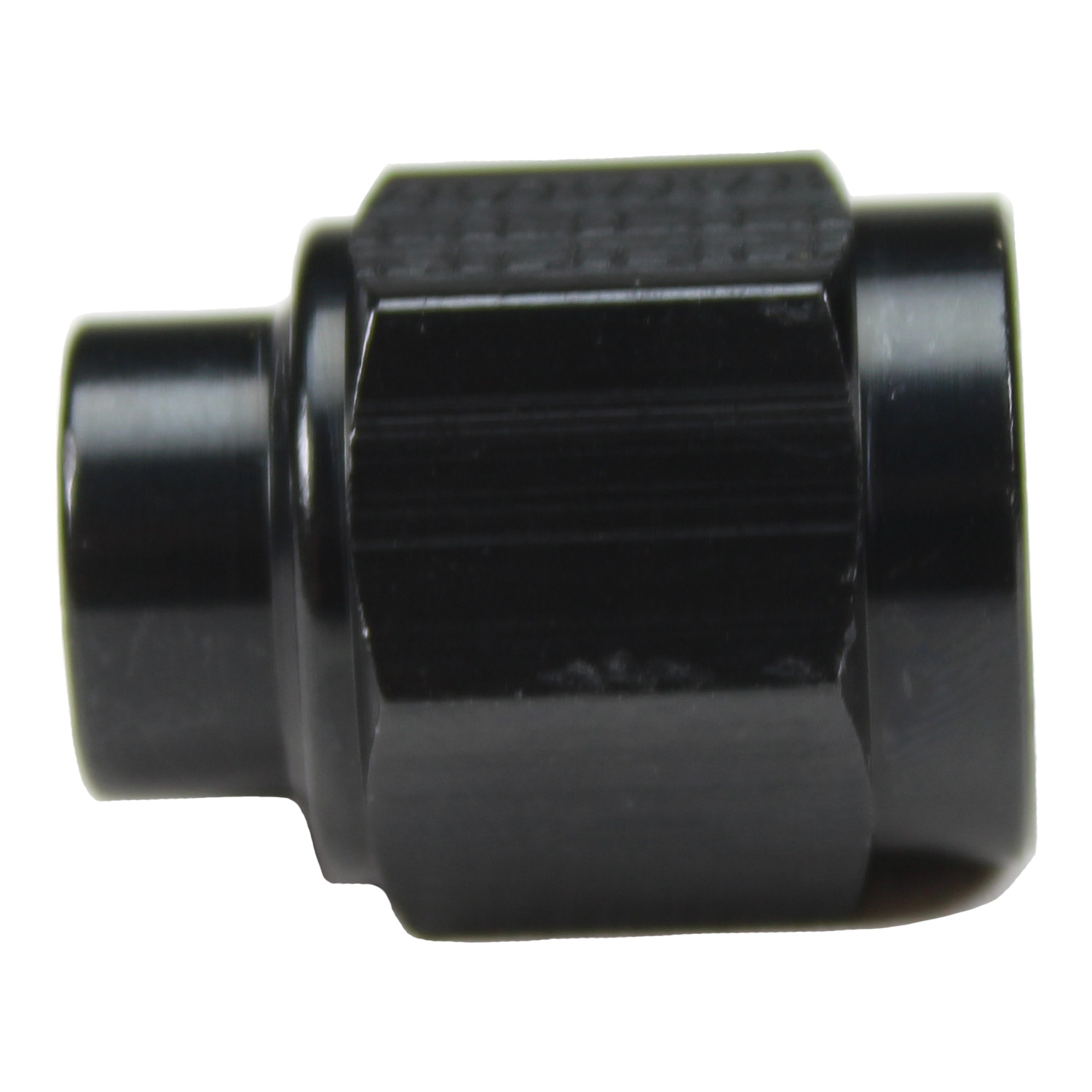 Fragola Flare Cap, -6 AN, Black