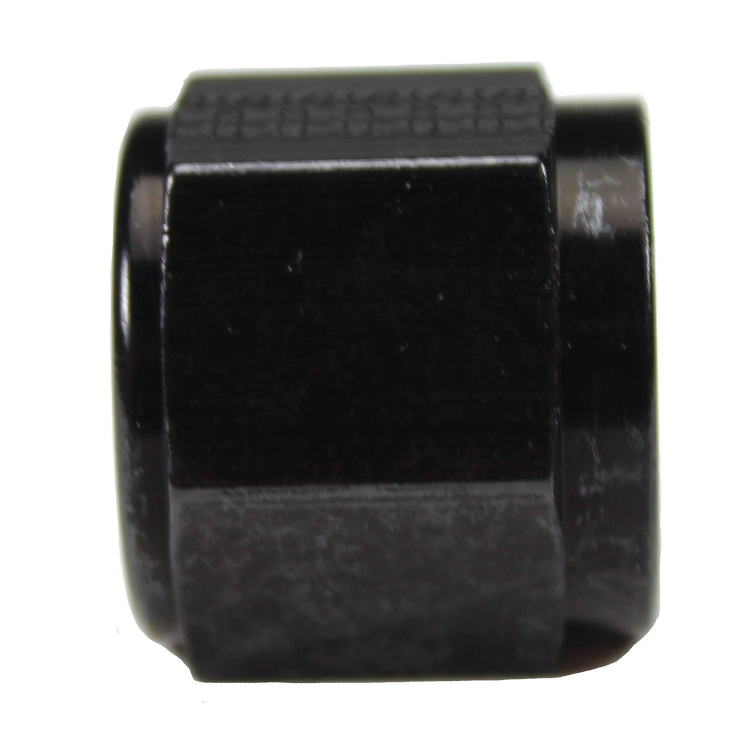 Fragola Flare Cap, -10 AN, Black