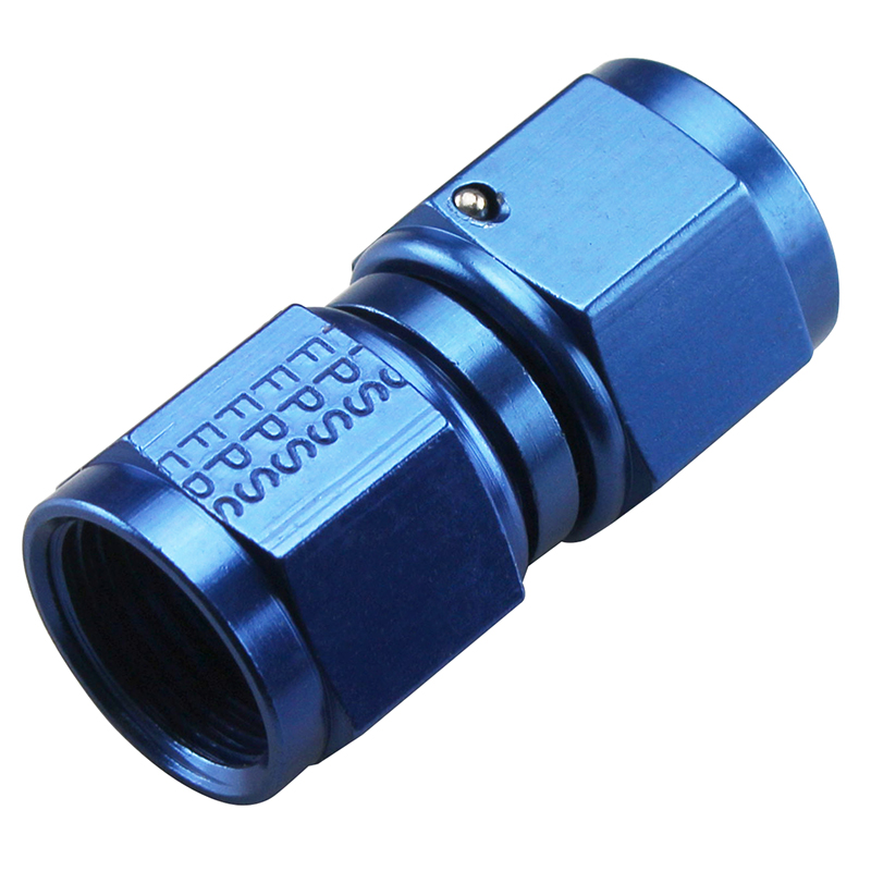 Fragola Female Swivel, -8 AN, Blue