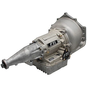FTI, Pro Series Powerglide Transmission, Level 4, SFI Aftermarket Case, 1100HP, Bracket Style Brake, Std. Length