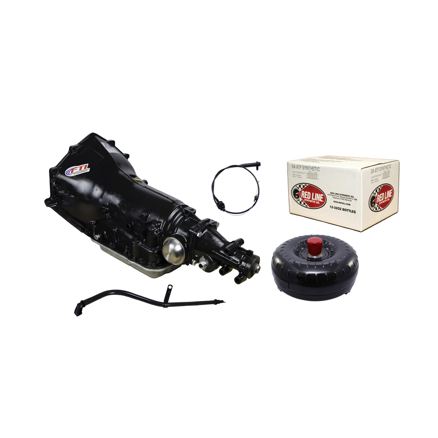 FTI, 700R4 Complete Trans Kit, Level 2, 450 HP, 2400 Stall