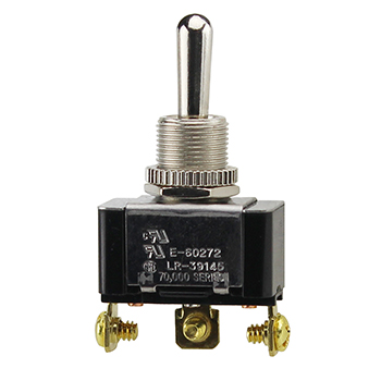 Fastronix, Sealed Toggle Switch, SPDT, Momentary