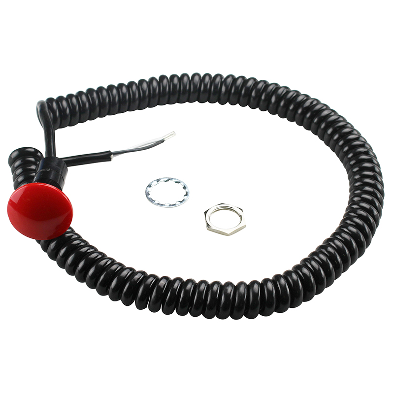 Fastronix, Trans Brake Switch, Quick Release Mushroom Button
