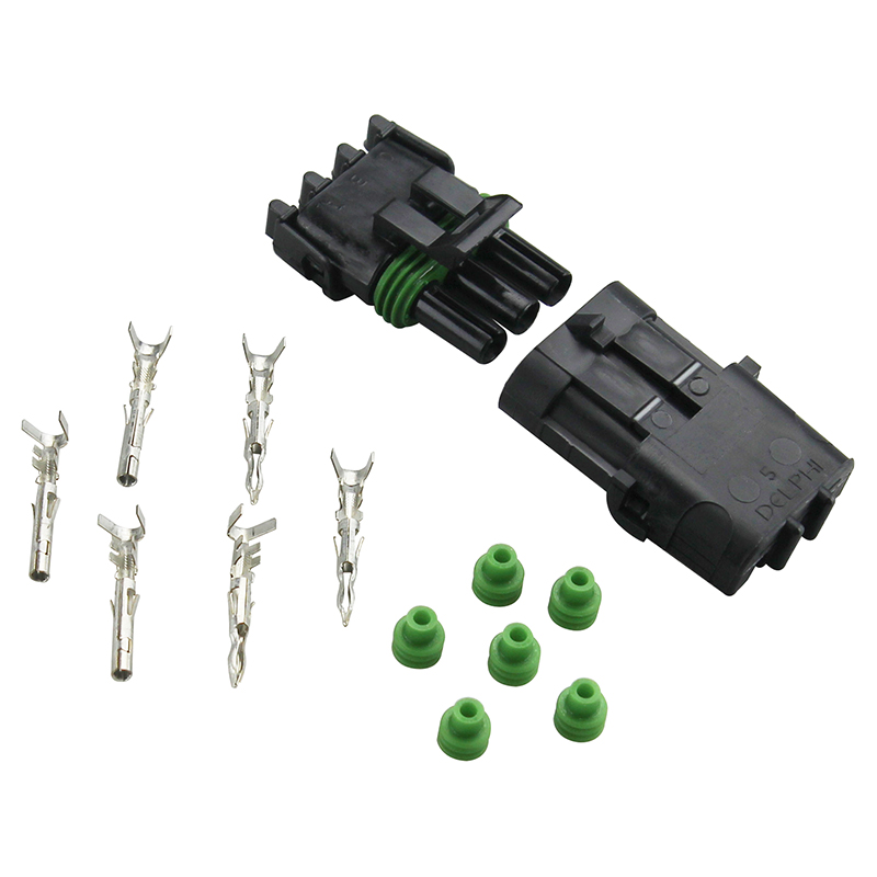 Fastronix, Weather Pack Connector Kit, 3-Pin