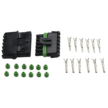 Fastronix, Weather Pack Connector Kit, 6-Pin