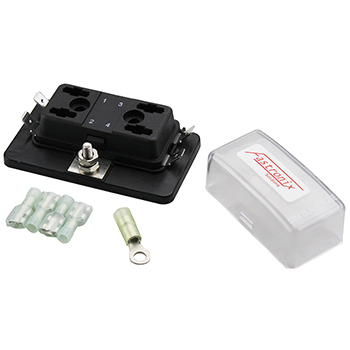 Fastronix, Mini-Blade Fuse Panel, 4 Circuit