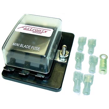 Fastronix, Mini-Blade Fuse Panel, 6 Circuit