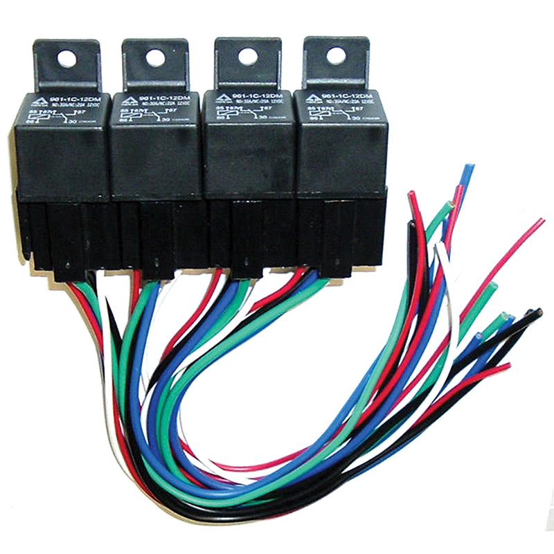 Fastronix, 4 Socket Relay Panel, w/Relays