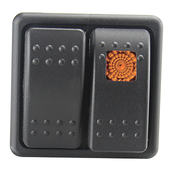 Fastronix, Start/Ignition Rocker Switch Panel, Amber