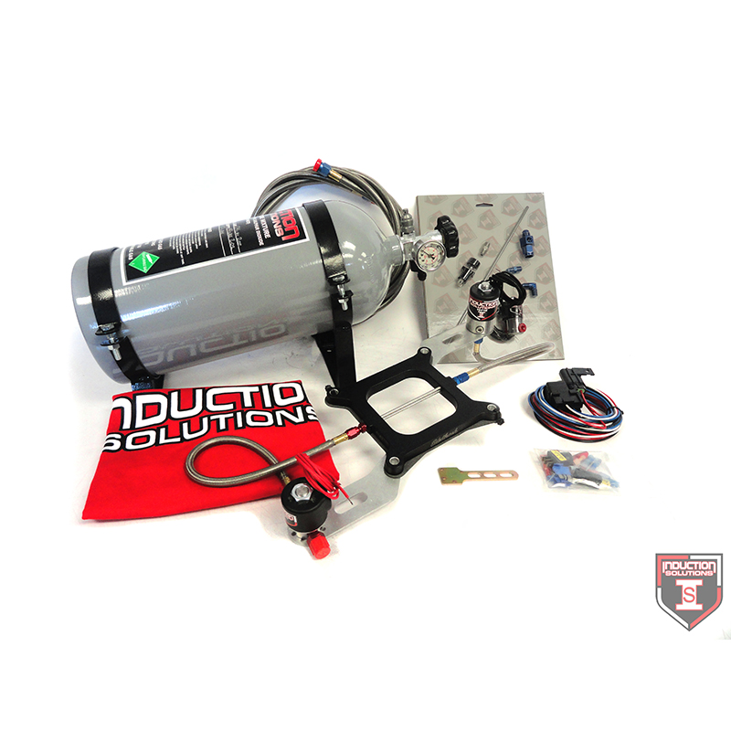 Induction Solutions, Real Street Complete Adjustable Nitrous Kit, 100