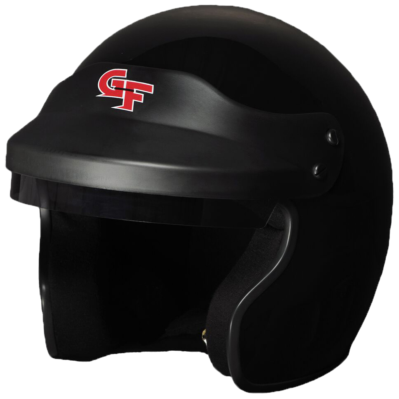 G-Force, GF1 Open Face Small Black SA2020 Helmet