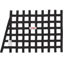 G-Force Racing Gear,  Angled Ribbon Window Net, 18