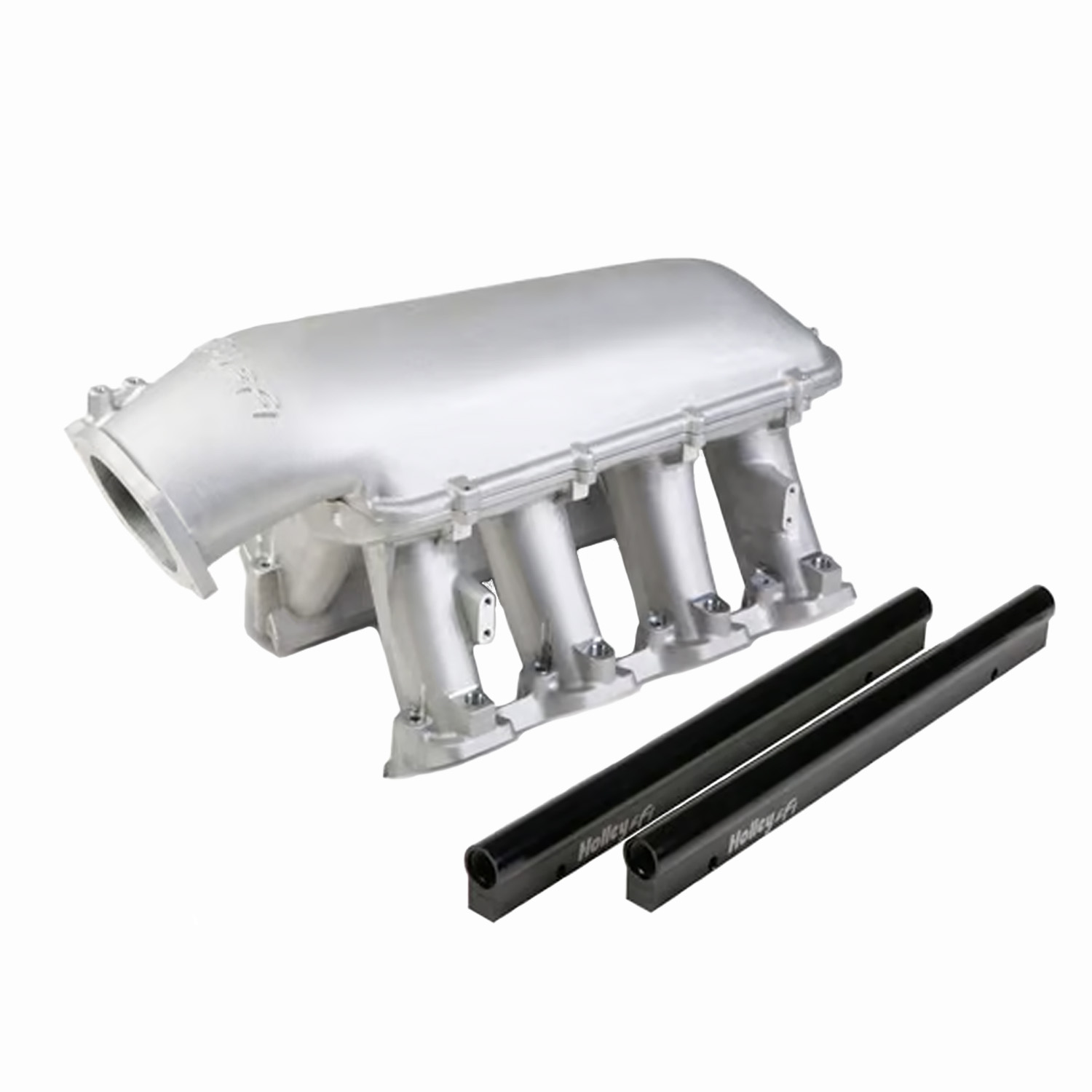 Holley, EFI LS Hi-Ram Intake, Aluminum, Natural