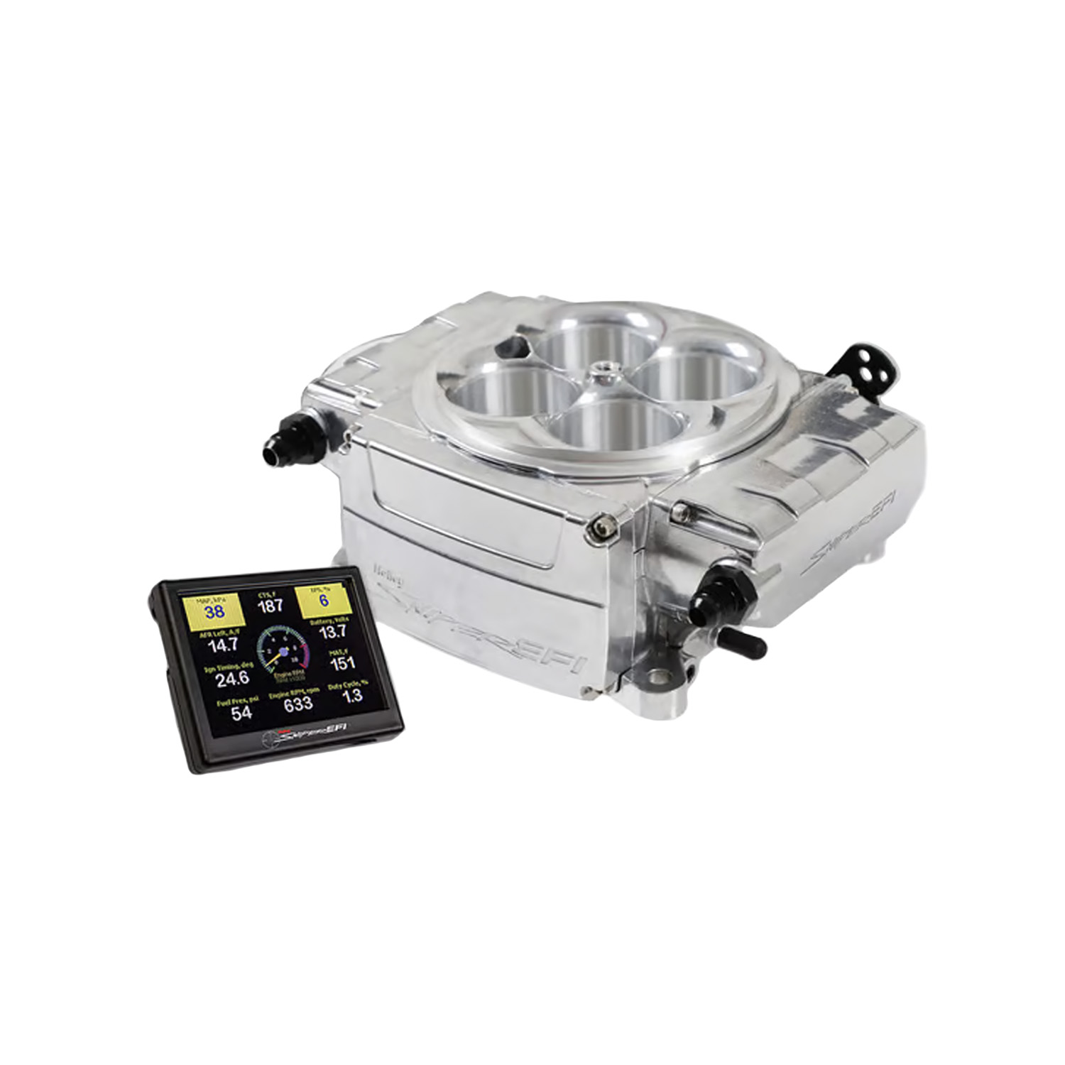Holley Sniper 2 EFI Base Kit, Shiny