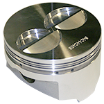 Howards Cams, ProMax 2618 Forged Pistons, Chev SB, Flat Top (4VR), 4.060