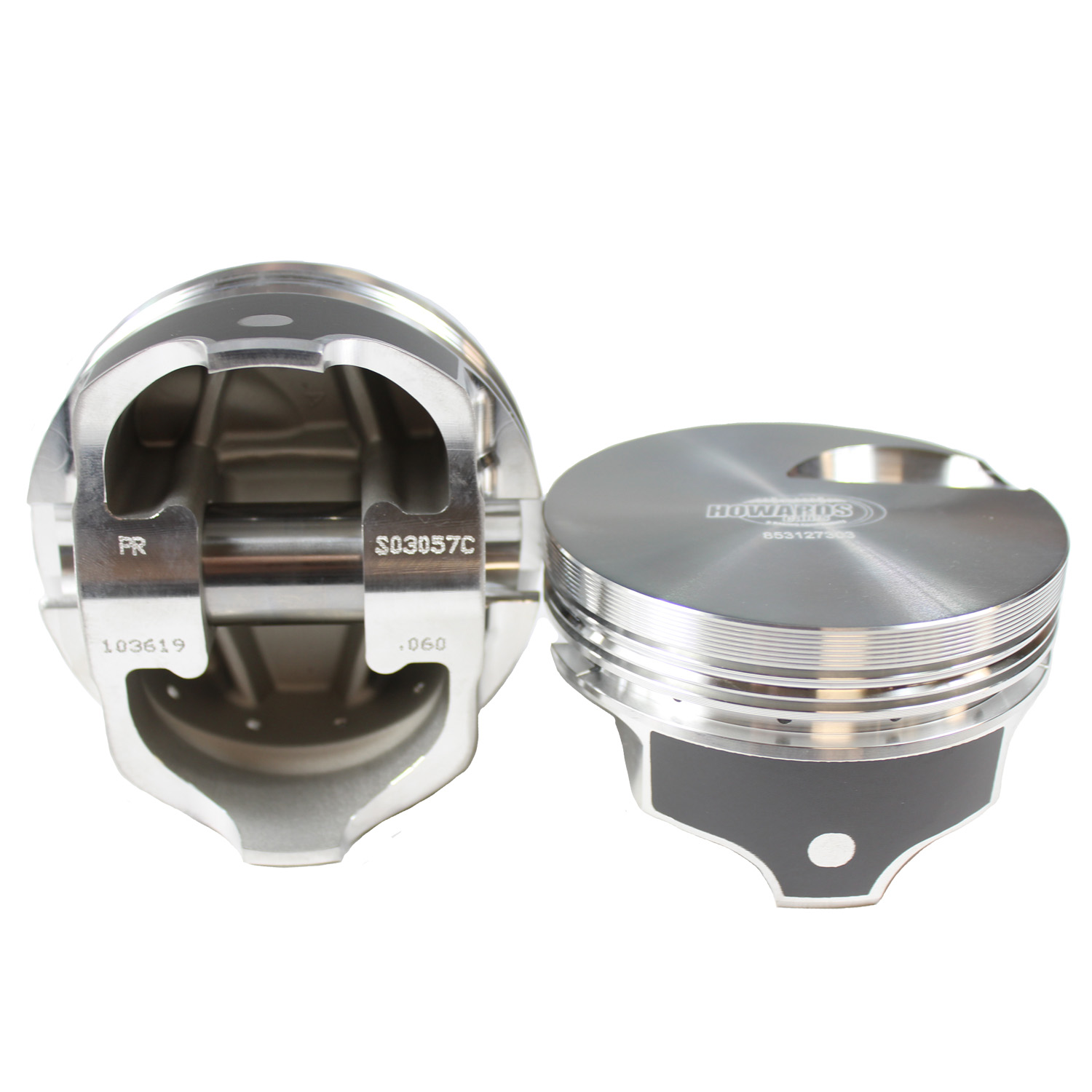 Howards Cams, ProMax 2618 Forged Pistons, Chev BB Flat Top, 4.310