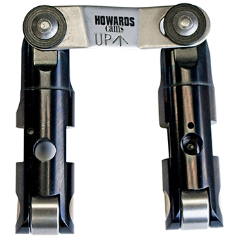 Howards Cams Black Venom Mechanical Roller Lifters, Direct Lube Bushed Roller for Ultra Extreme Applications
