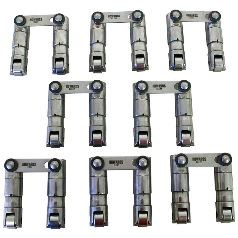 Howards Cams, Pro Max High RPM Retro-Fit Hydraulic Roller Lifters, Chev Gen III (LS-Series), .930
