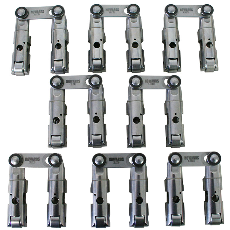 Howards Cams, Pro Max Direct Lube Mech. Roller Lifters, Chev SB, .875