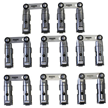 Howards Cams, UltraMax Direct Lube Bushed Roller Lifters for Ultra Severe Applications, Chrys. BB 383-440, .180