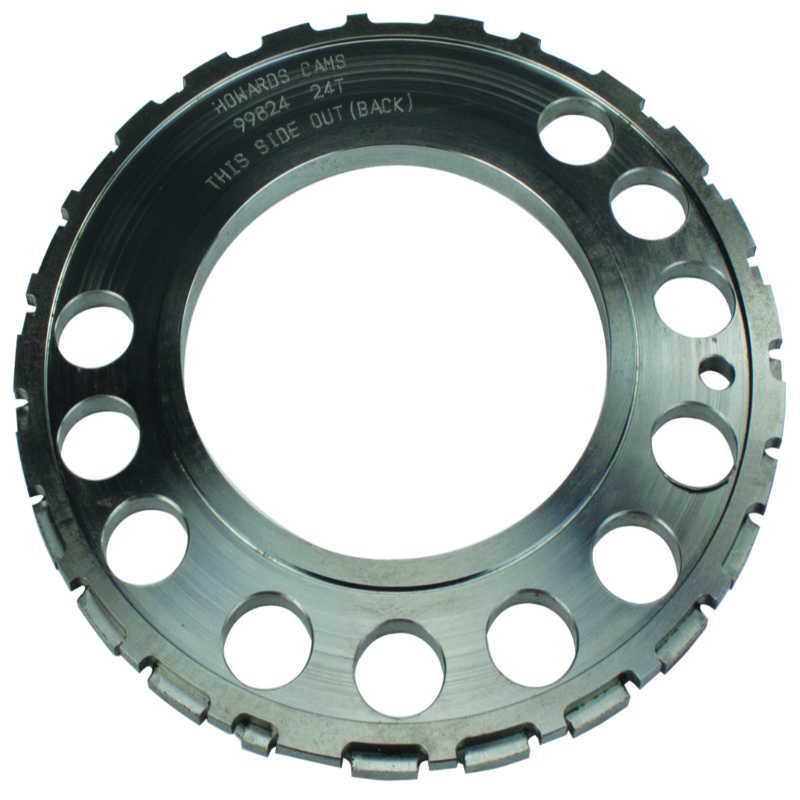 Howards Cams, Billet Reluctor Wheel, GM LS, 24 Tooth, 11-Hole