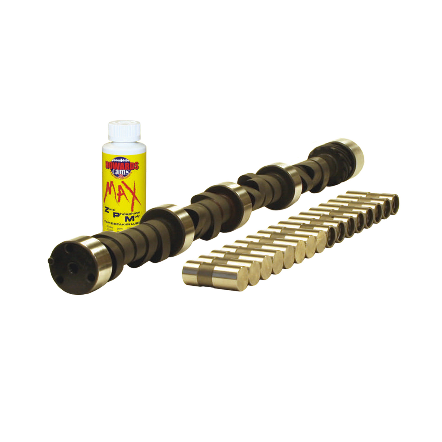 Howards Cams, Max Certified Cam & Lifter Set, Hyd. FT, Chev SB with Direct Lube Lifters