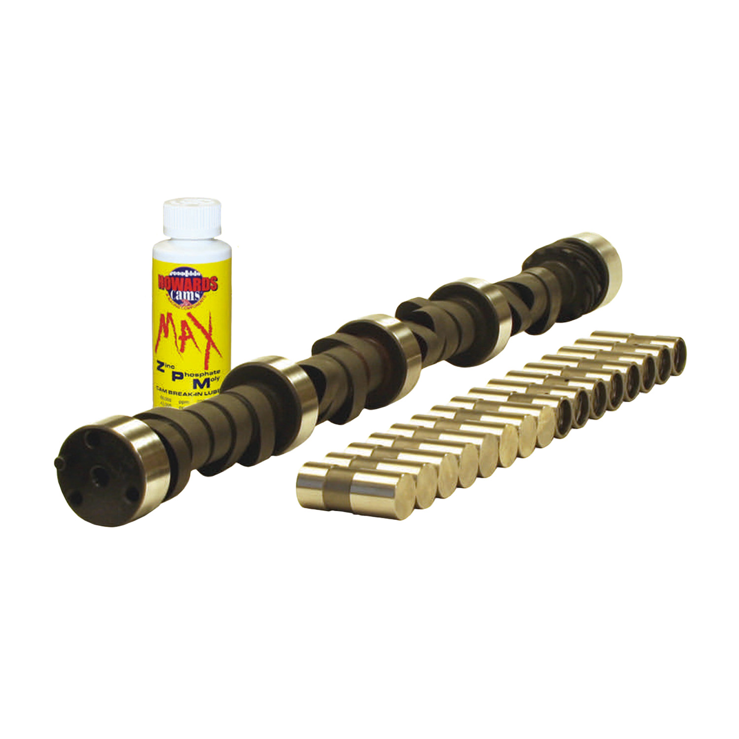 Howards Cams, Max Certified Cam & Lifter Set, Hydraulic Flat Tappet, with 5-Year No Fault Warranty