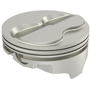 Icon, 2618 Forged Pistons, Flat Top, Chev SB, 4.125