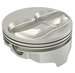 Icon, 2618 Forged Pistons, Dome Top, Chev SB, 4.000