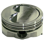 Icon, 2618 Forged Pistons, Pontiac 468, Inv. Dome Top, 4.155