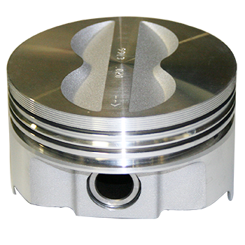Icon Pistons, Aluminum Pistons, Chev SB 350, Flat Top, 4.060
