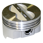 Icon Pistons, Aluminum Pistons, Chev SB 383, Flat Top, 4.060
