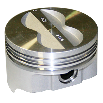 Icon Pistons, Aluminum Pistons, Chev SB 383, Flat Top, 4.060