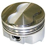 Icon Pistons, Aluminum Pistons, Chev SB 350, Solid Dome, 4.060