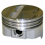 Icon Pistons, Aluminum Pistons, Chev SB 383, Solid Dome, 4.030
