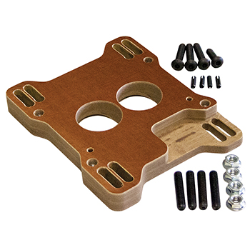 Jomar Holley 2bbl. to 4bbl. Carb Adapter, 7/8