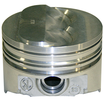 KB Performance Pistons, Hypereutectic Pistons, Chev 327, Solid Dome, 4.030
