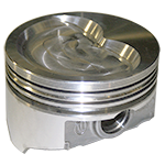 KB Performance Pistons, Hypereutectic Pistons, Chev SB 400, Dish (D-Cup), 4.125
