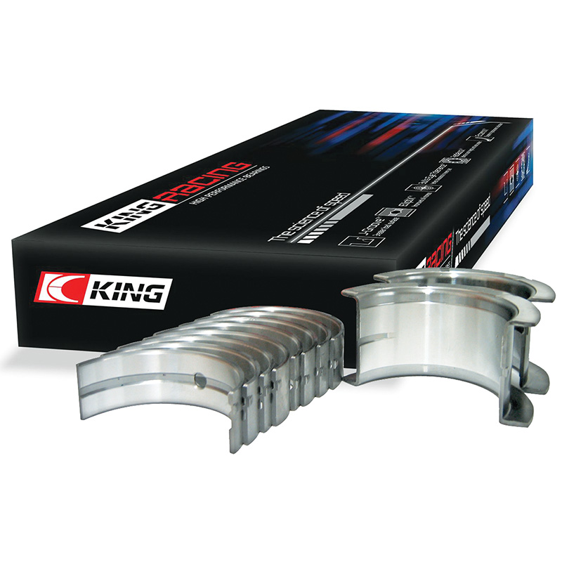 King, HP Series Perf. Rod Bearing Set, Chev SB LJ/400, .020, Narrowed