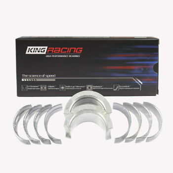 King, HP Series Performance Main Bearing Set, Chev BB, .001, Narrowed