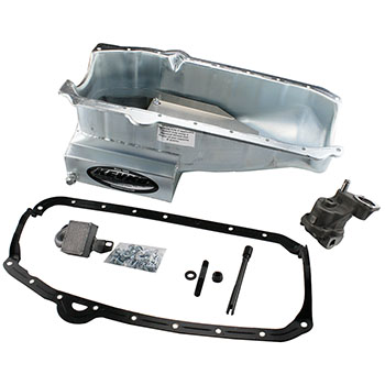 Kevko, Complete Drag-Street Oil Pan Kit, Chev SB Pre-'80