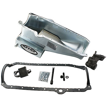 Kevko, Complete Drag/Street Oil Pan Kit, Chev SB, '86-Up