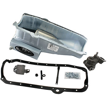 Kevko, SB Chevy '80-'85, Complete Drag/Street Oil Pan Kit,