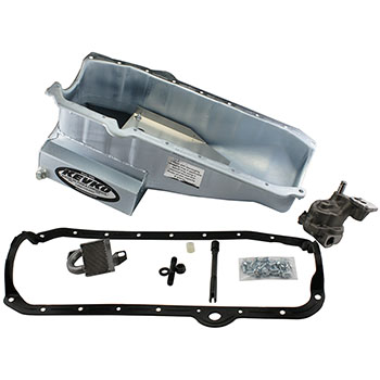 Kevko, Complete Drag/Street Oil Pan Kit, Chev SB '80-'85